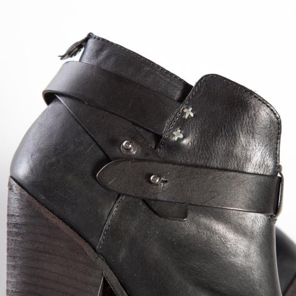 Rag and Bone Harrow Leather Ankle Boot 6.5 - Picture 4 of 7